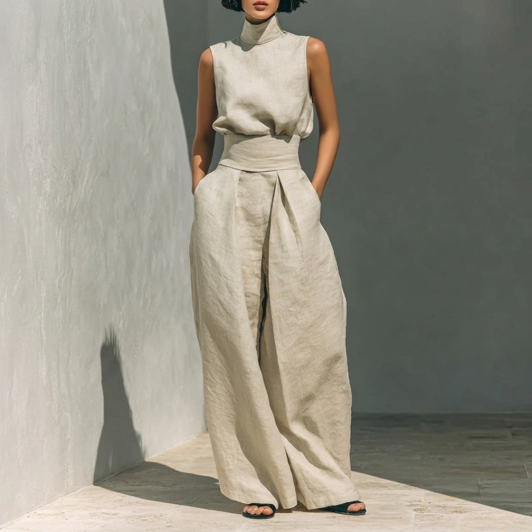 Conjunto compuesto por una blusa