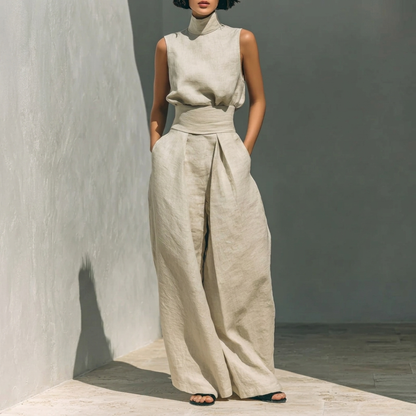 Conjunto compuesto por una blusa